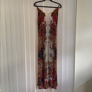 Free people long halter dress Small